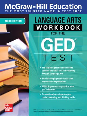 McGraw-Hill Education Language Arts Workbook for the GED Test - ebook